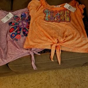 NWT Girls tops